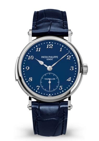 Patek Philippe replica Grand Complications Blue Dial Tourbillon 5539G-010